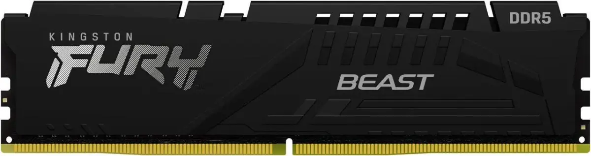 זיכרון לנייח – Kingston Fury Beast DDR5 32GB 6800MHz CL34 EXPO/XMP 3.0 – צבע שחור