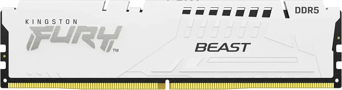זיכרון לנייח – Kingston Fury Beast DDR5 16GB 6000MHz CL36 EXPO/XMP 3.0 – צבע לבן