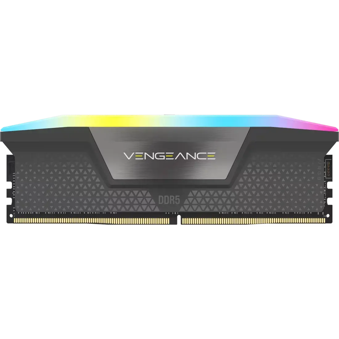 זיכרון לנייח – Corsair Vengeance RGB DDR5 16GB 6000MHz CL38 EXPO/XMP 3.0 – צבע אפור