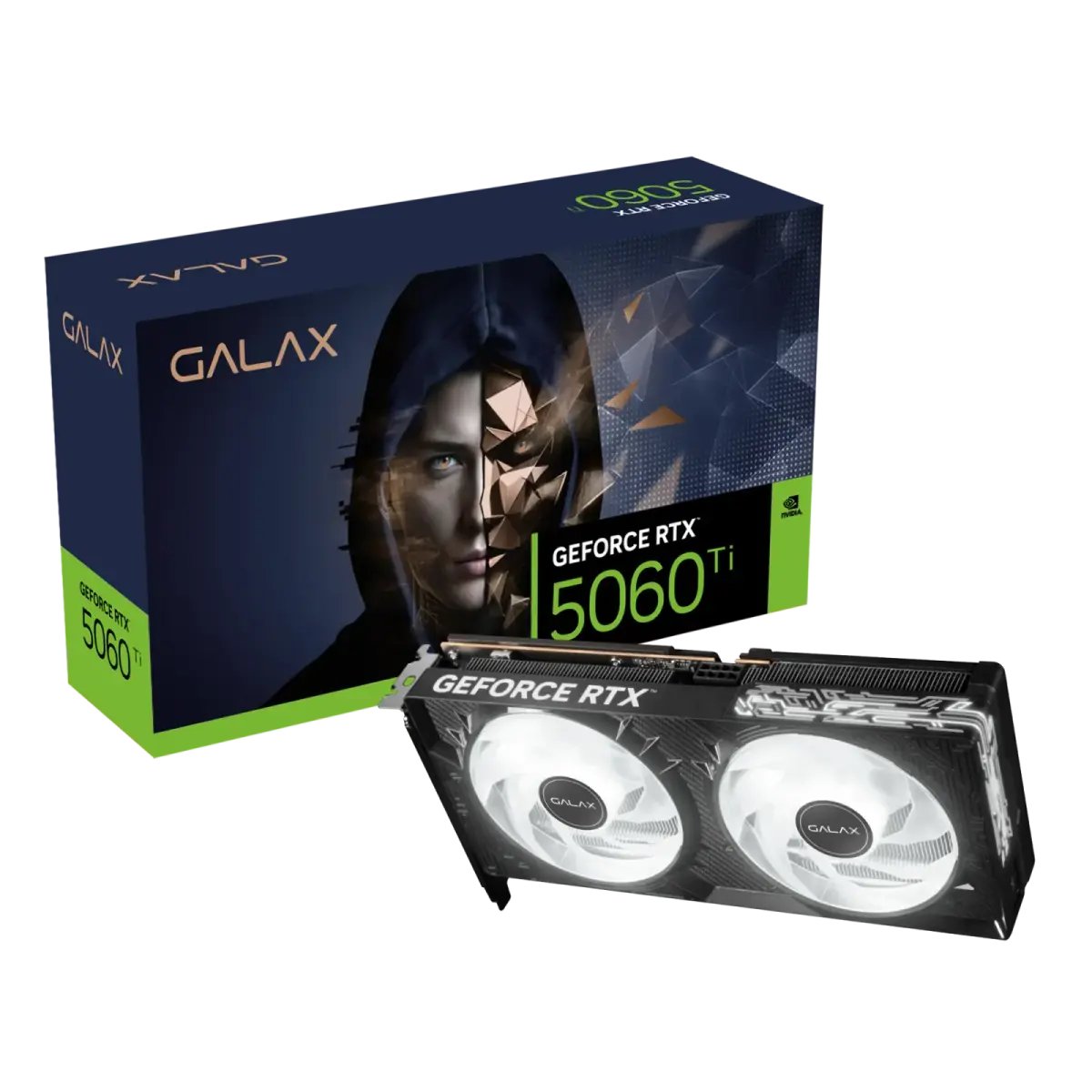 כרטיס מסך – Galax GeForce RTX 5060 Ti 1-Click OC 16GB – צבע שחור