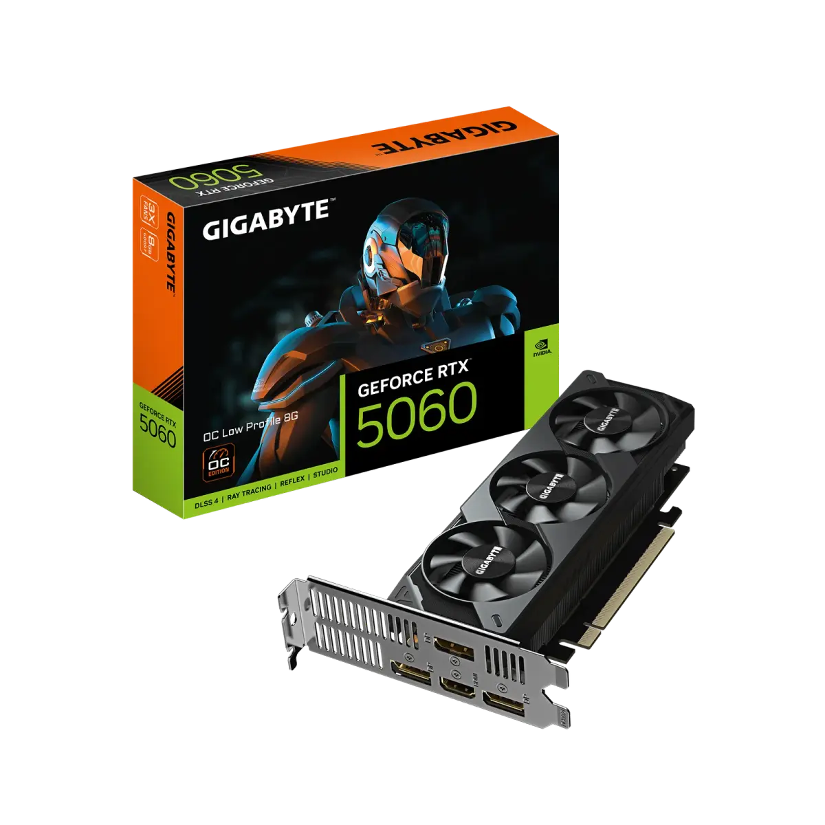 כרטיס מסך – Gigabyte GeForce RTX 5060 OC Low Profile 8GB – צבע שחור