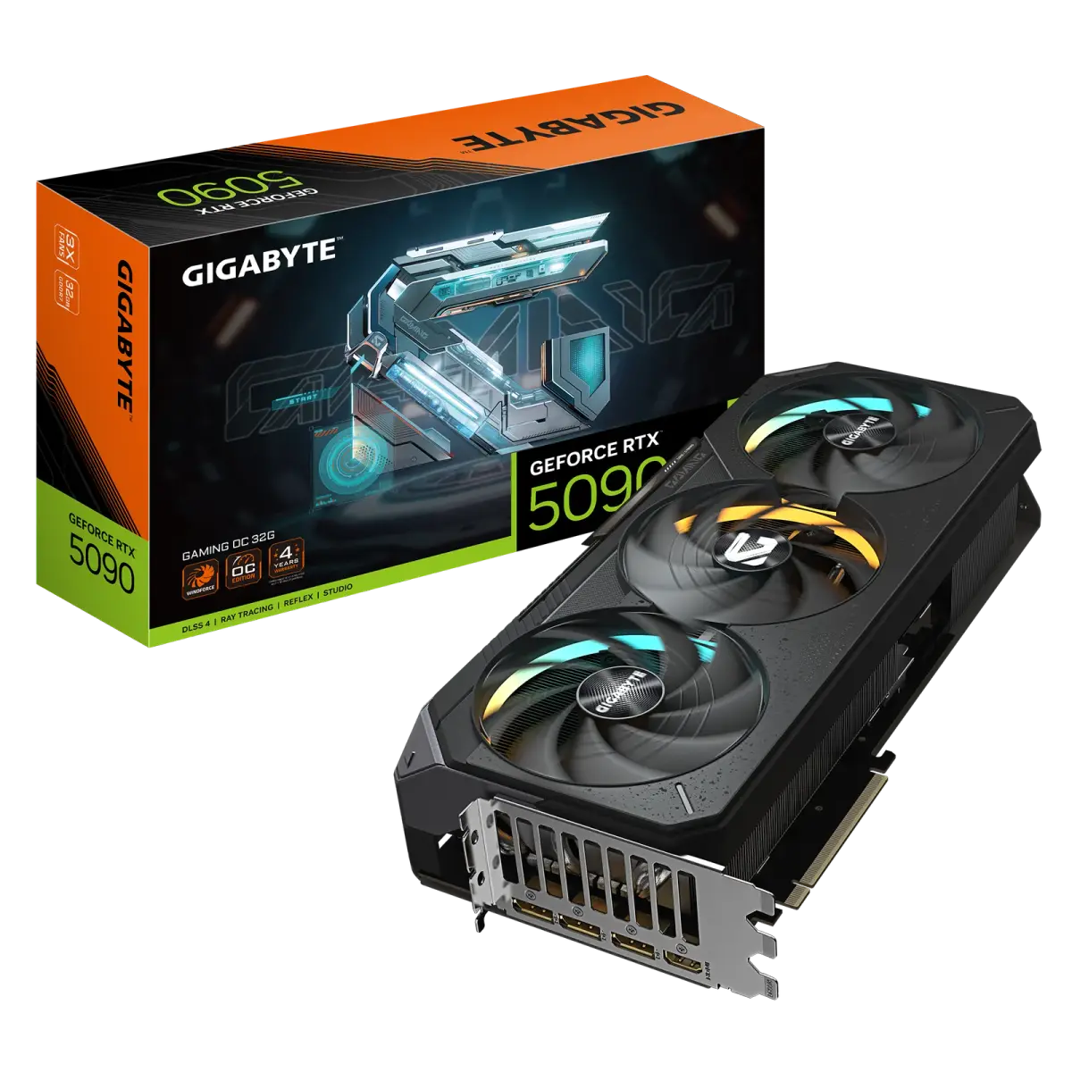 כרטיס מסך – Gigabyte GeForce RTX 5090 Gaming OC 32GB – צבע שחור
