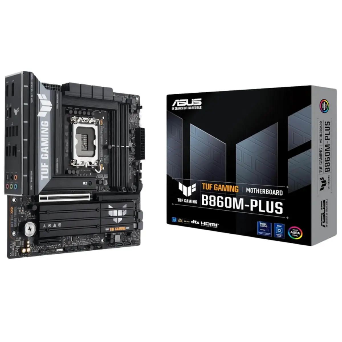 לוח אם – ASUS TUF GAMING B860M-PLUS Micro-ATX LGA1851 DDR5 - צבע שחור