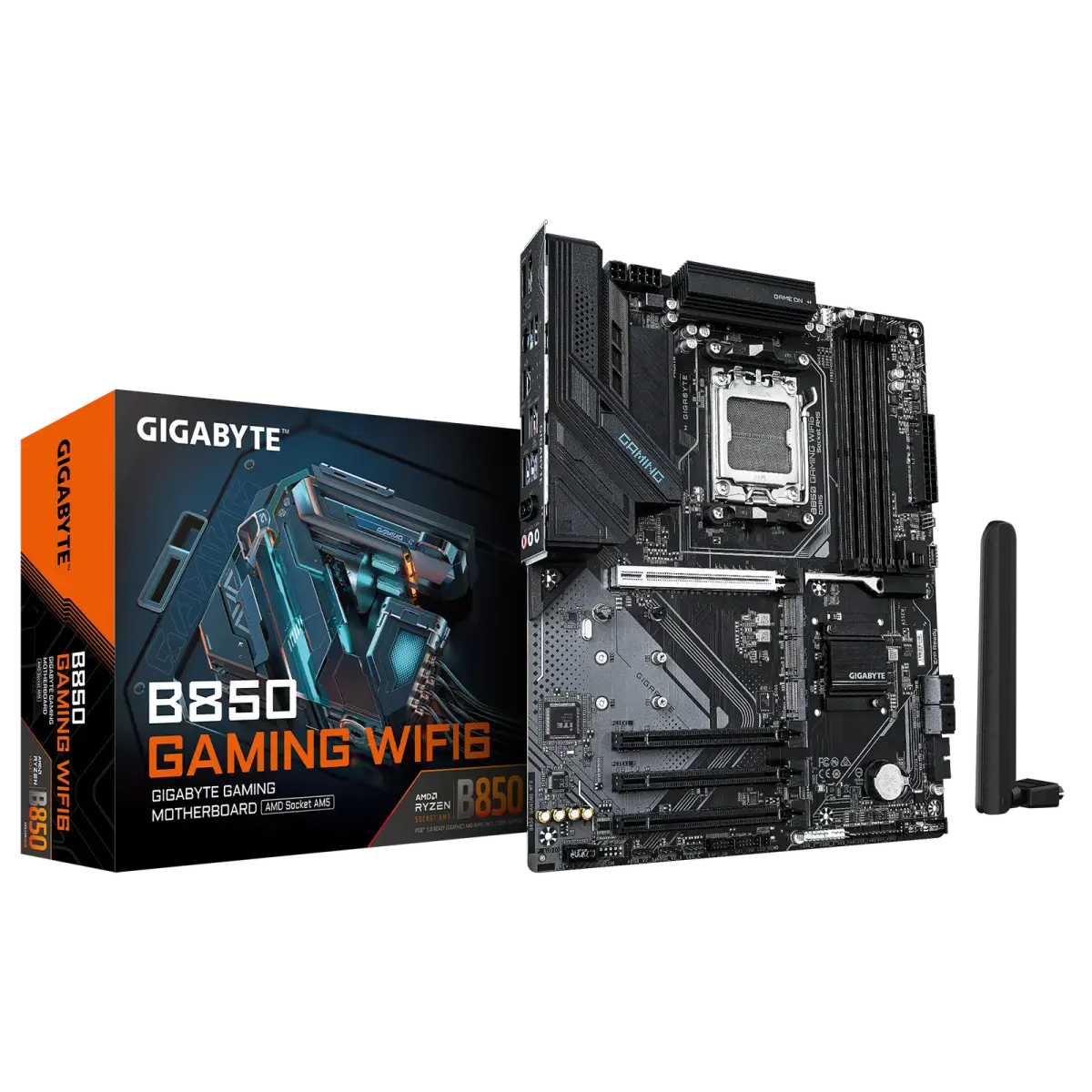 לוח אם – Gigabyte B850 GAMING WIFI6 AM5 DDR5 - צבע שחור