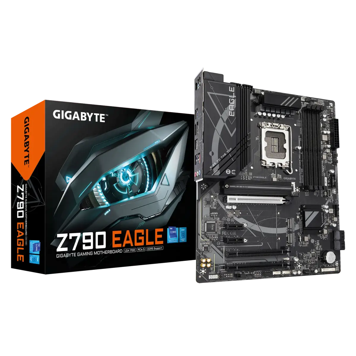 לוח אם – Gigabyte Z790 EAGLE ATX LGA1700 DDR5 - צבע שחור