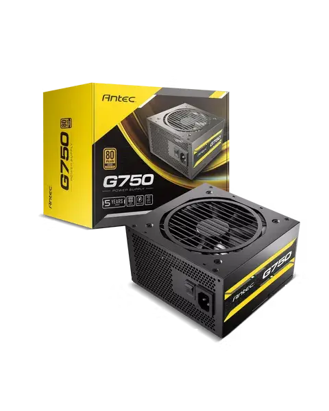 ספק כוח סמי מודולרי – Antec ATOM G750 750W 80+ Gold – צבע שחור