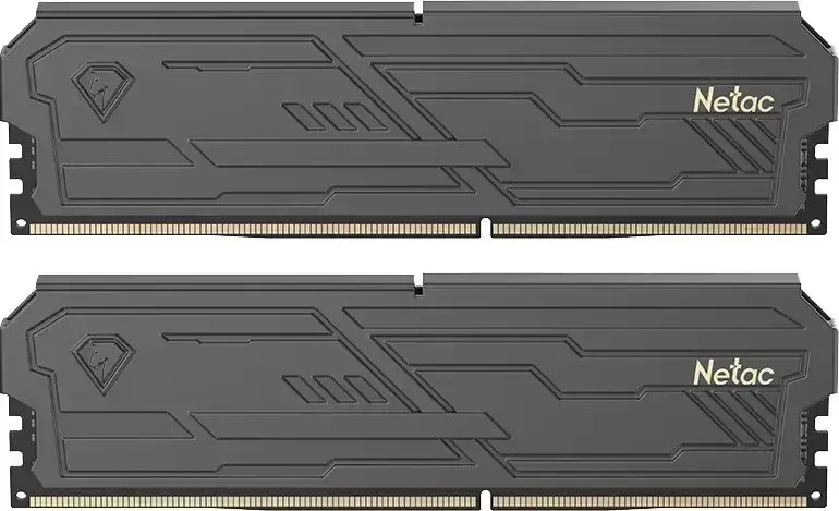 זיכרון לנייח – Netac Shadow III DDR5 32GB 2x16GB 6000MHz CL38 EXPO/XMP 3.0 – צבע שחור