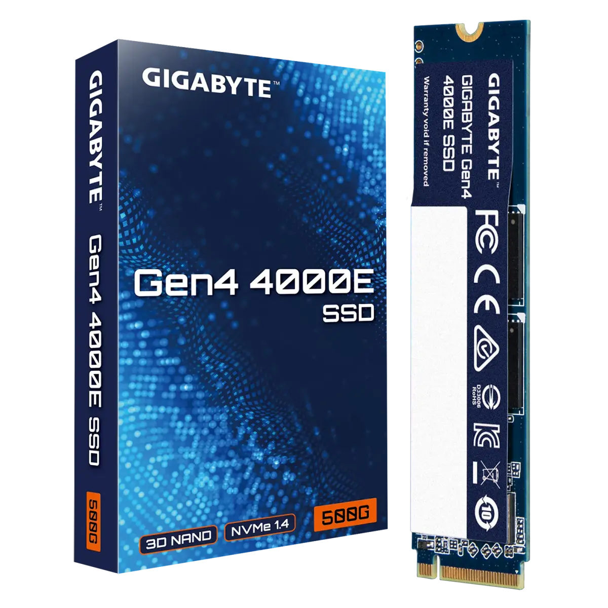 כונן SSD פנימי – Gigabyte 4000E 500GB NVME M.2 2280 Gen4