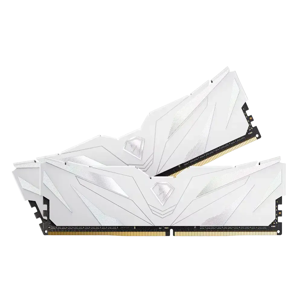 זיכרון לנייח – Netac Shadow II DDR5 32GB 2x16GB 6000MHz CL38 XMP 3.0 – צבע לבן