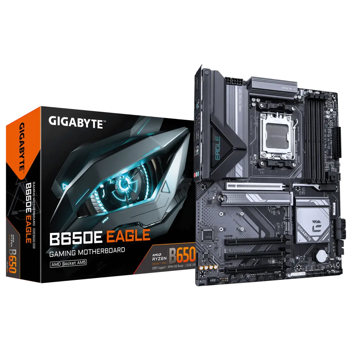 לוח אם – Gigabyte B650E EAGLE ATX AM5 DDR5 - צבע שחור