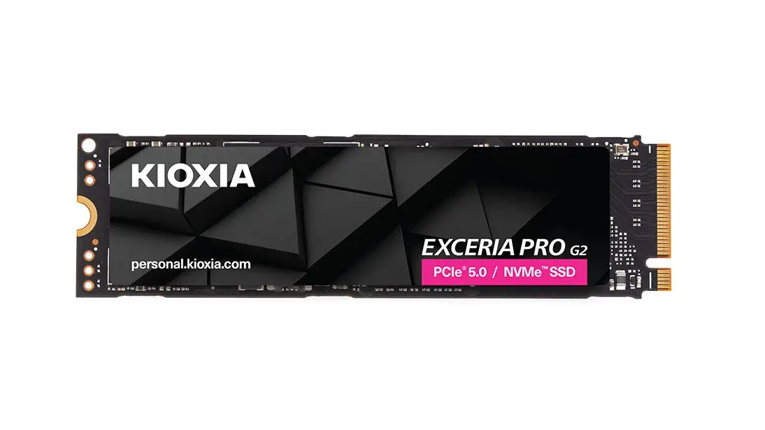 SSD פנימי – Kioxia Exceria PRO G2 4TB NVME M.2 2280 Gen5