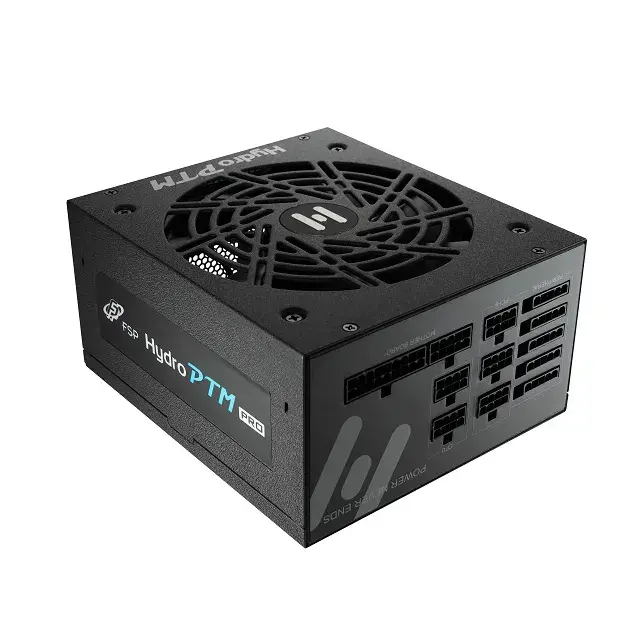 ספק כוח מודולרי – FSP Hydro PTM PRO 750W 80+ Platinum – צבע שחור