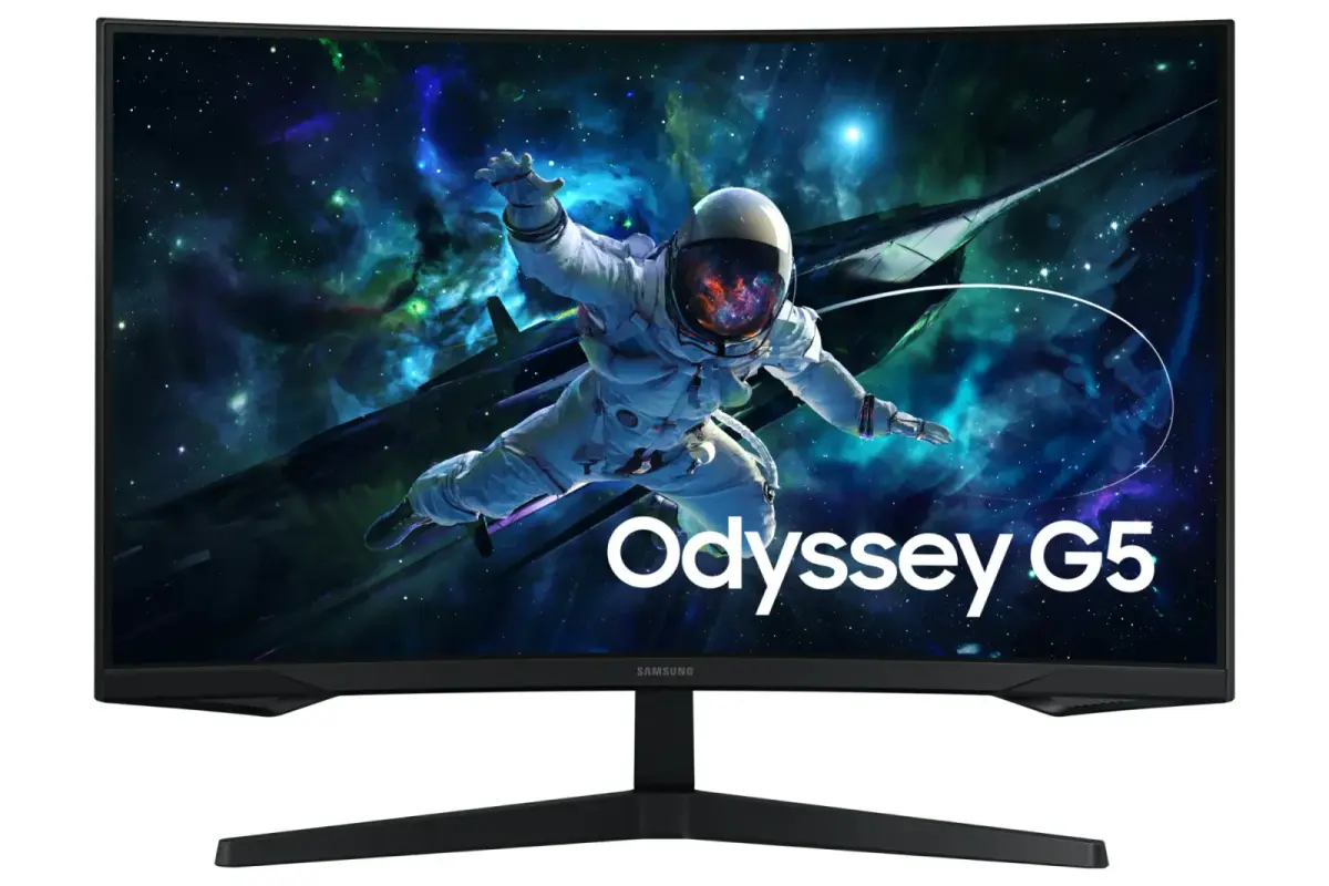מסך מחשב גיימינג קעור – Samsung Odyssey G5 G55C 31.5" QHD VA 1ms 165Hz