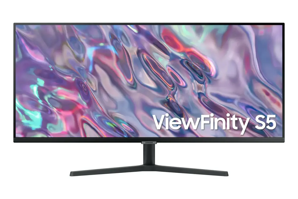 מסך מחשב – Samsung ViewFinity S5 S34C500GAM 34" WQHD VA 5ms 100Hz