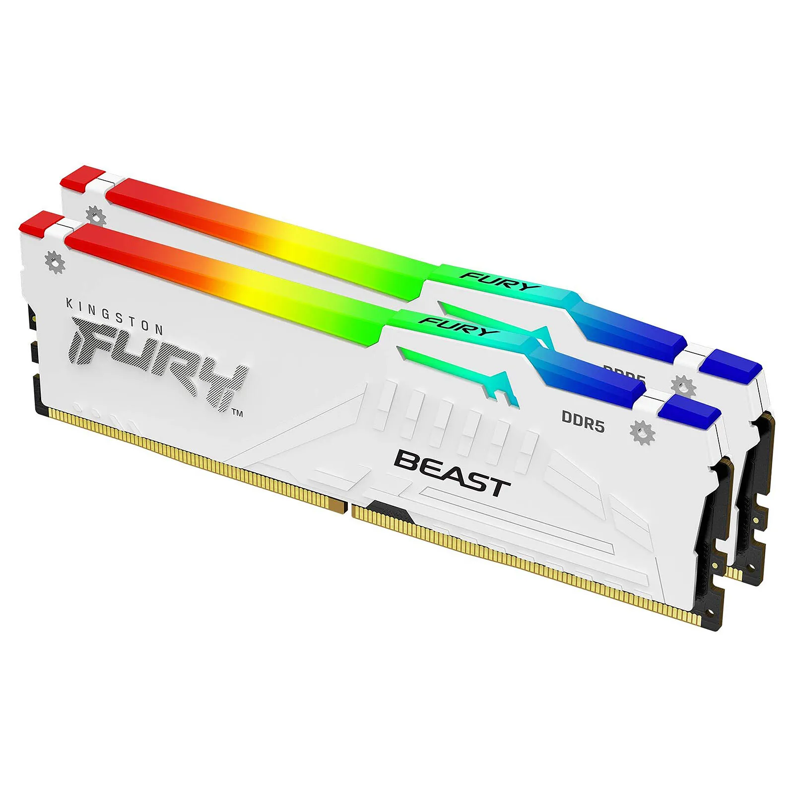 זיכרון לנייח – Kingston Fury Beast DDR5 32GB 2x16GB 5600MHz CL36 EXPO/XMP 3.0 – צבע לבן