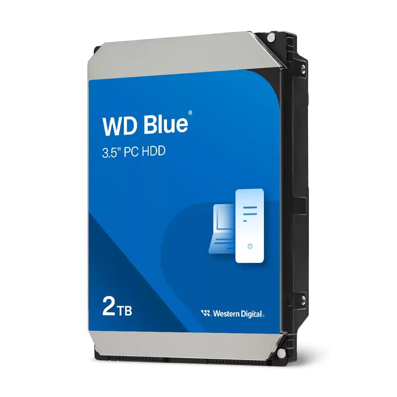 דיסק קשיח פנימי לנייח – Western Digital Blue 2TB 7200rpm 256MB SATA III