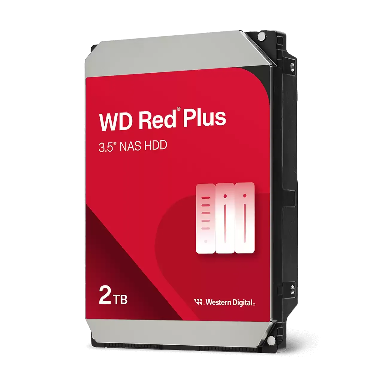דיסק קשיח פנימי לנייח – Western Digital Red Plus 6TB 5400rpm 256MB SATA III