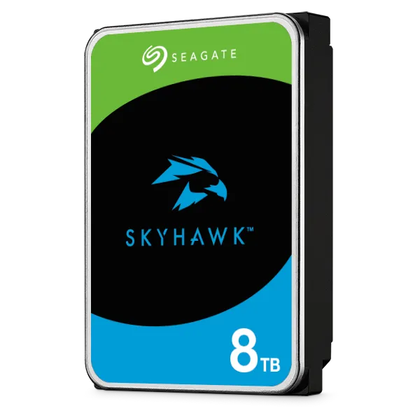 דיסק קשיח פנימי לנייח – Seagate SkyHawk 8TB 5400rpm 256MB SATA III