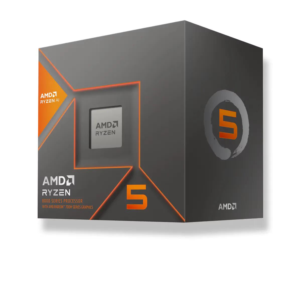 מעבד – AMD Ryzen 5 8400F AM5 4.7Ghz Tray