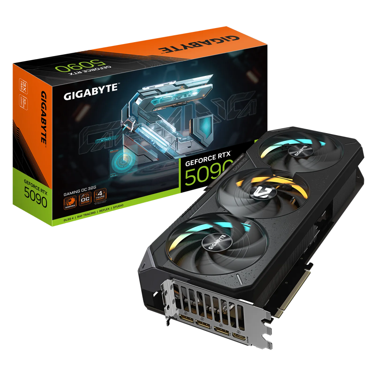 כרטיס מסך – Gigabyte GeForce RTX 5090 Gaming OC 32GB – צבע שחור