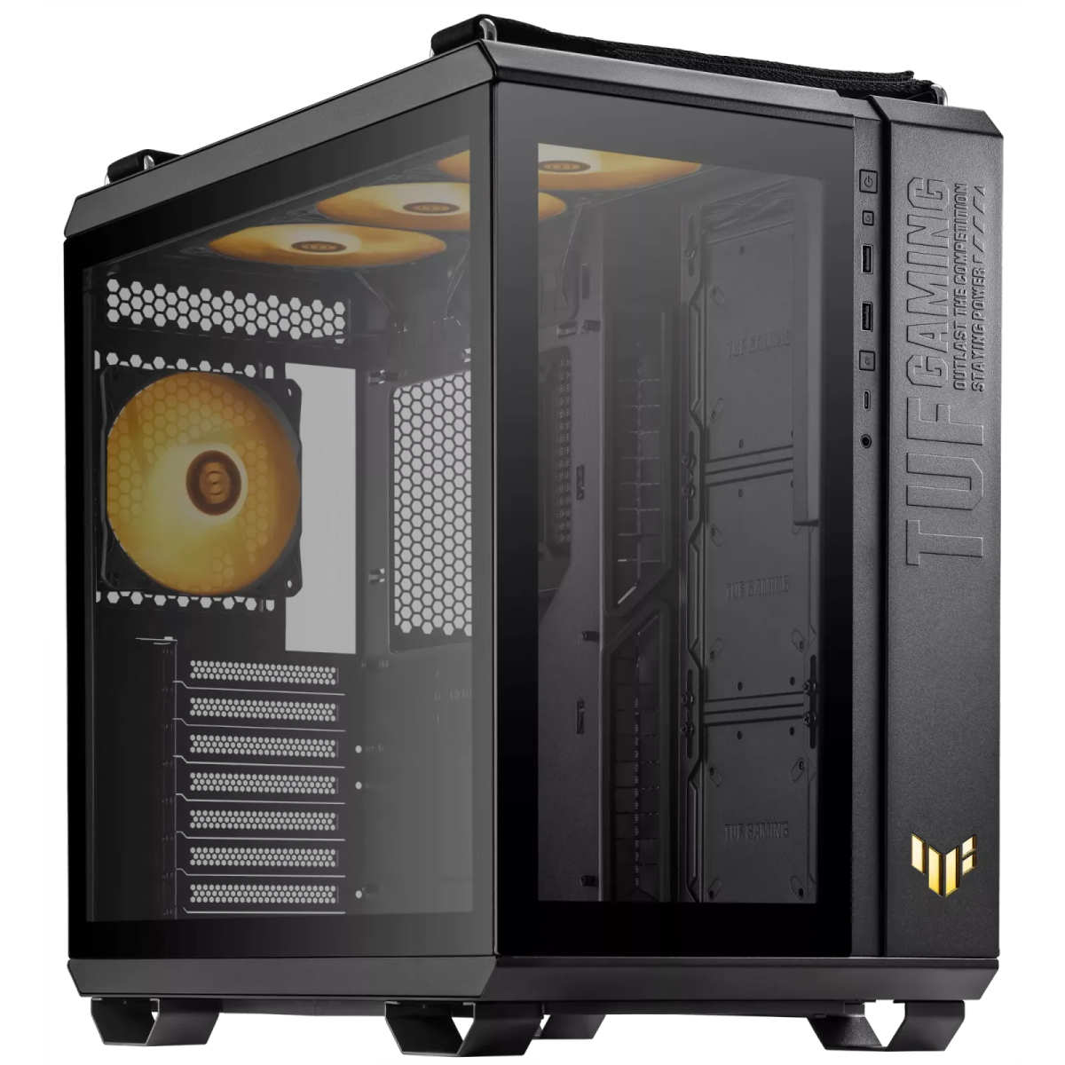 מארז – ASUS TUF Gaming GT502 PLUS ARGB Mid-Tower – צבע שחור