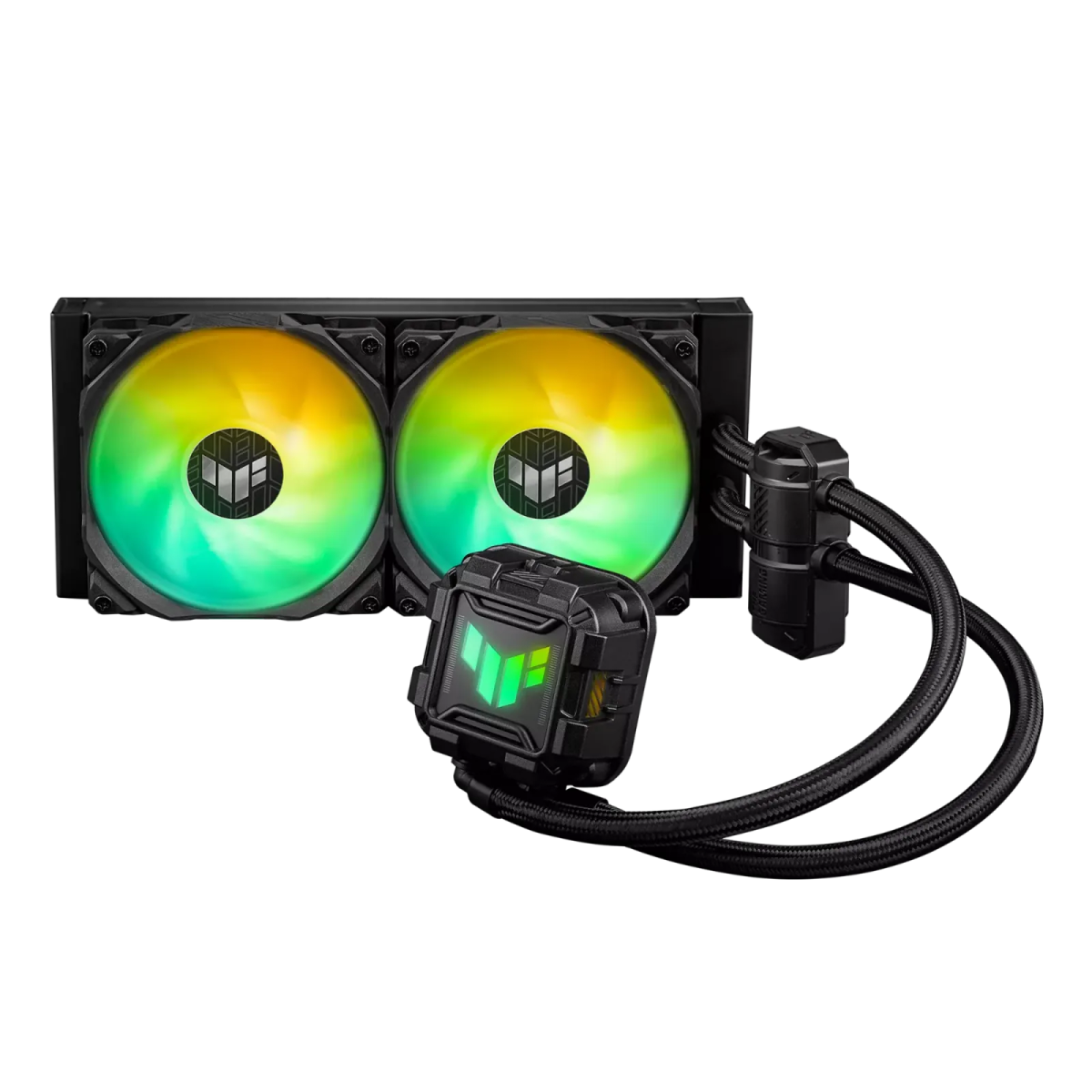 קירור נוזלי למעבד – ASUS TUF Gaming LC II 240 ARGB AIO 240mm – צבע שחור