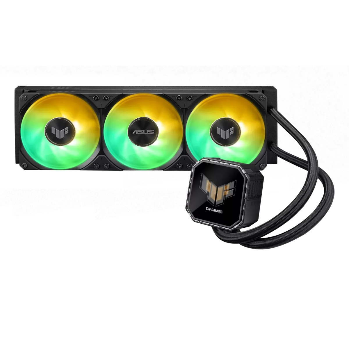 קירור נוזלי למעבד – ASUS TUF Gaming LC III 360 ARGB LCD AIO 360mm – צבע שחור