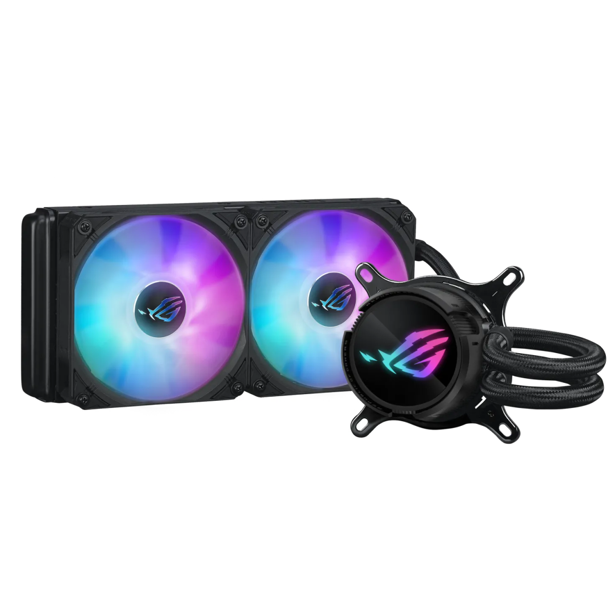 קירור נוזלי למעבד – ASUS ROG Strix LC III 240 ARGB AIO 240mm – צבע שחור