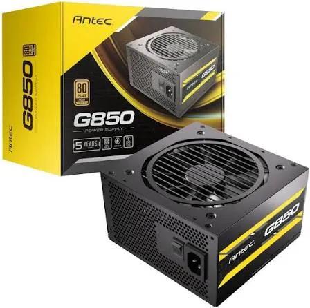 ספק כוח מודולרי – Antec Atom G850 850W 80+ Gold – צבע שחור