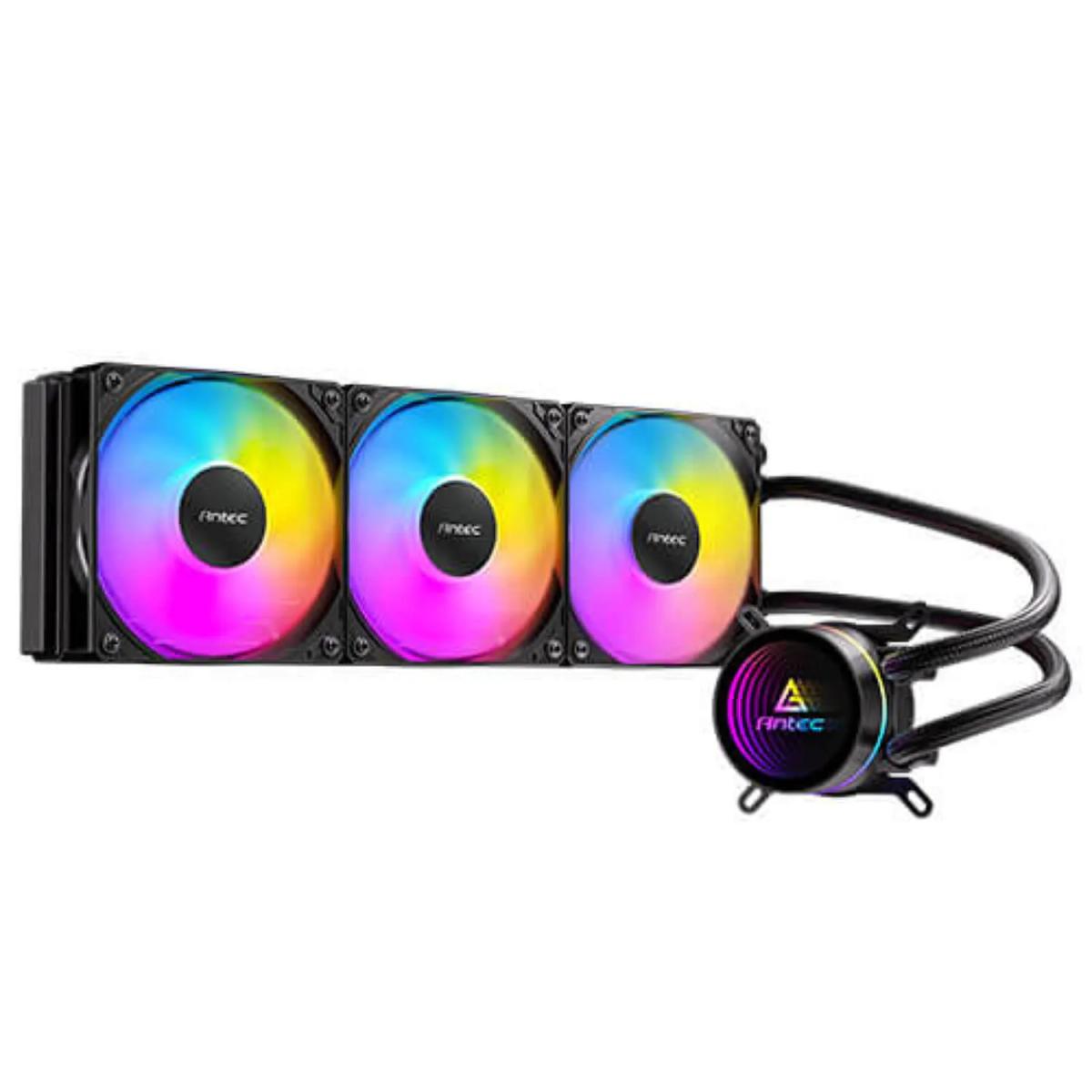 קירור נוזלי למעבד – Antec Lona 360 ARGB AIO 360mm – צבע שחור