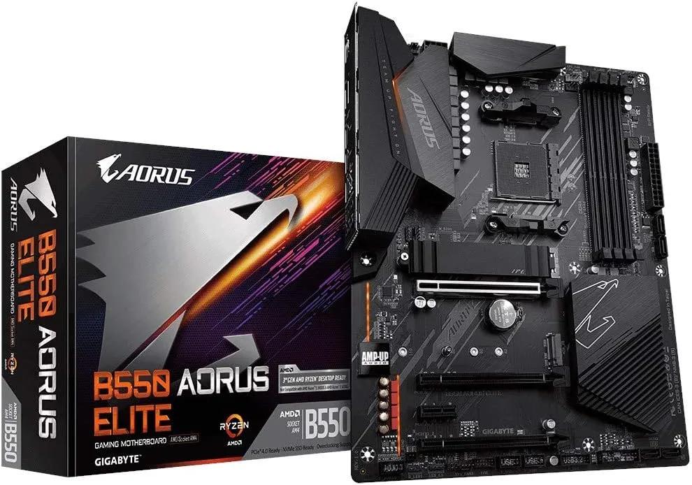 לוח אם – Gigabyte B550 AORUS ELITE V2 ATX AM4 DDR4 - צבע שחור