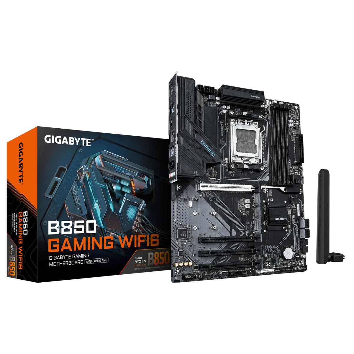 לוח אם – Gigabyte B850 GAMING WIFI6 AM5 DDR5 - צבע שחור