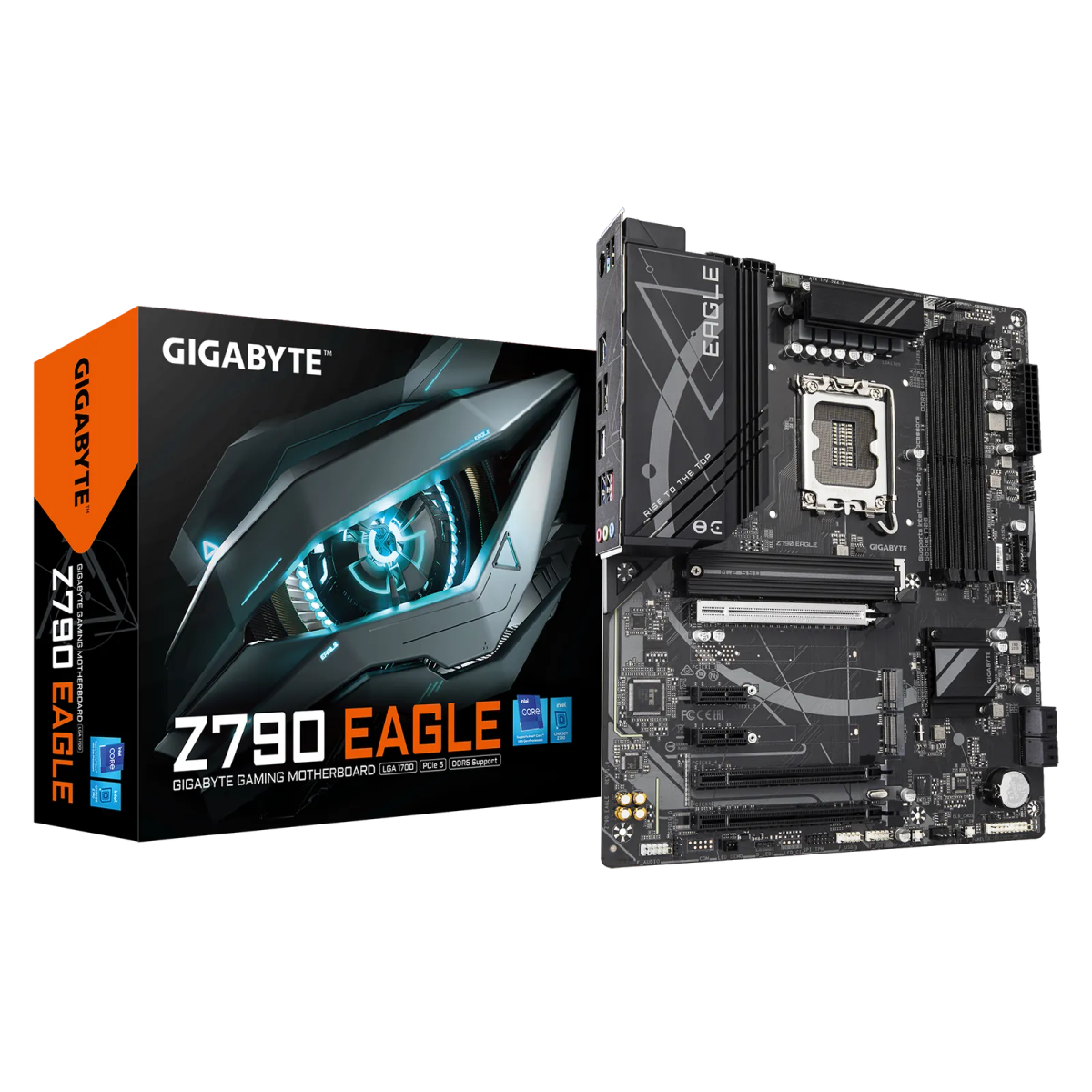 לוח אם – Gigabyte Z790 EAGLE ATX LGA1700 DDR5 - צבע שחור