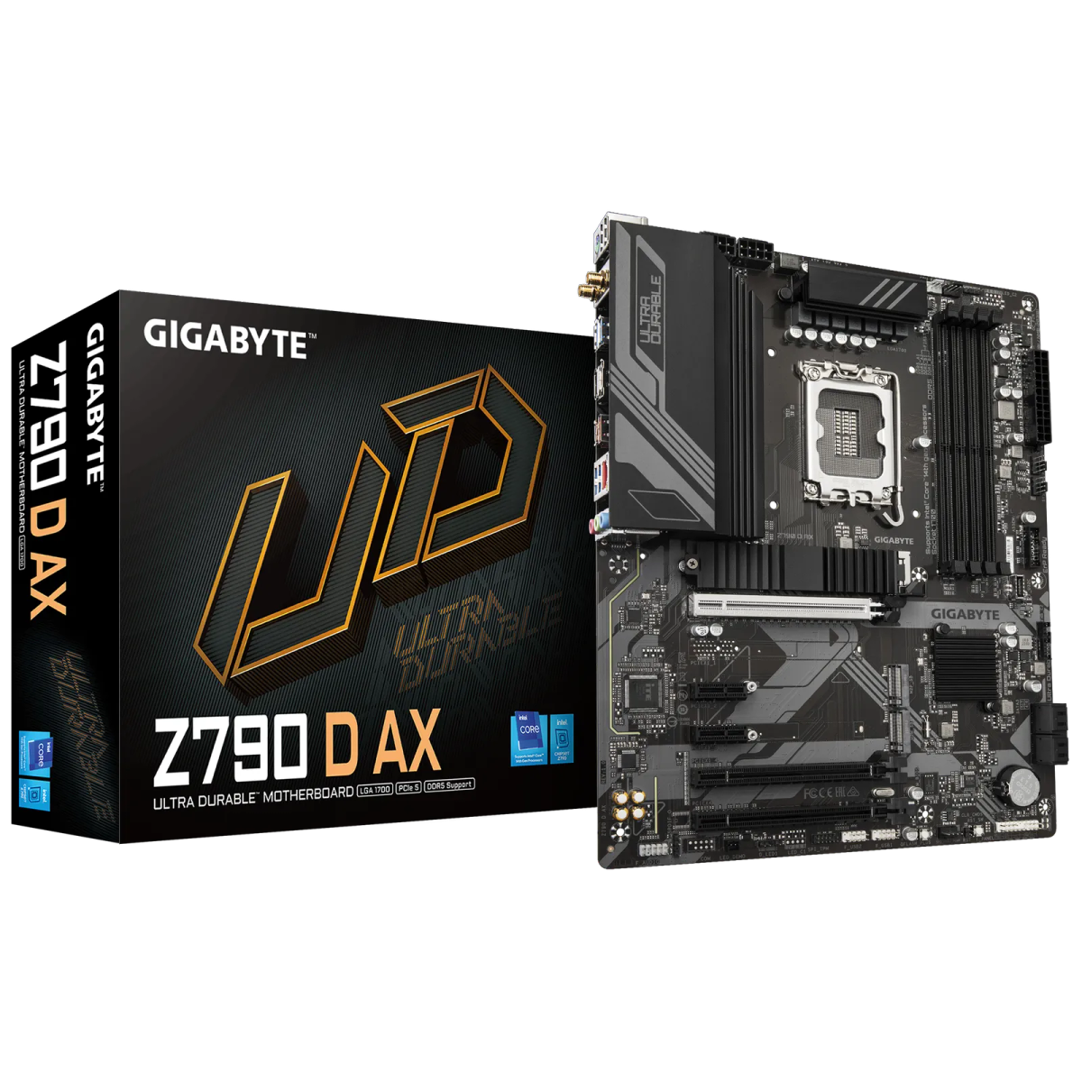 לוח אם – Gigabyte Z790 D AX ATX LGA1700 DDR5 - צבע שחור