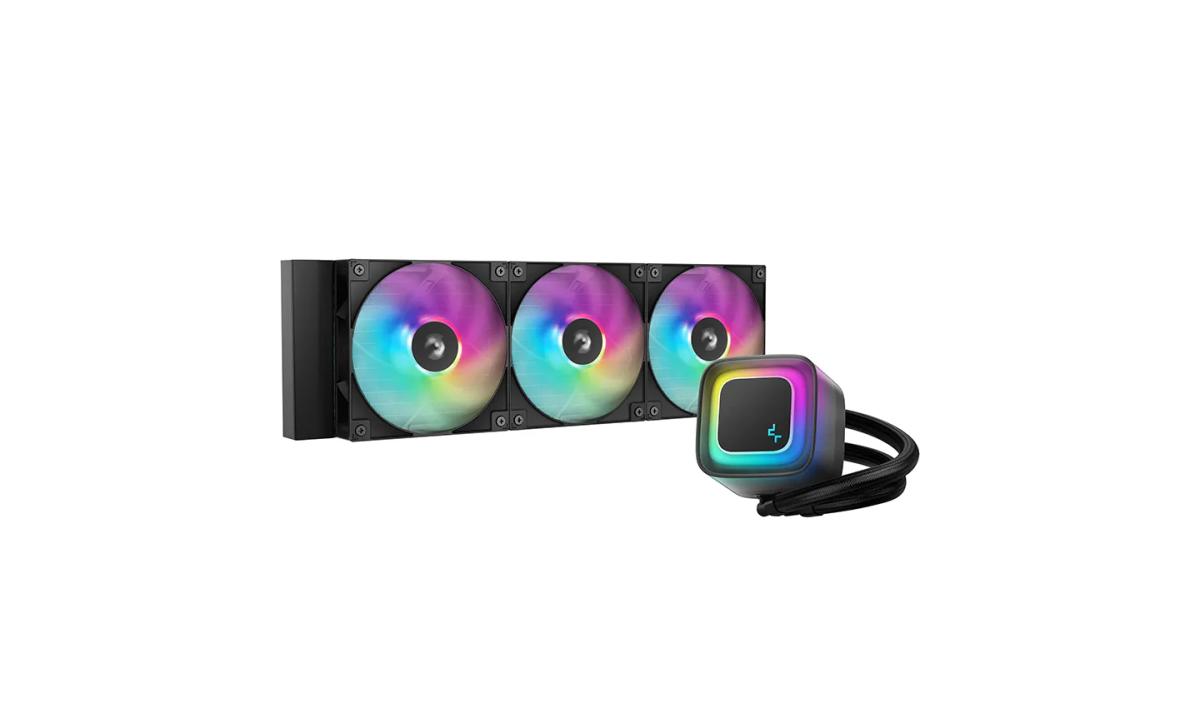קירור נוזלי למעבד – DeepCool LE360 V2 ARGB AIO 360mm – צבע שחור
