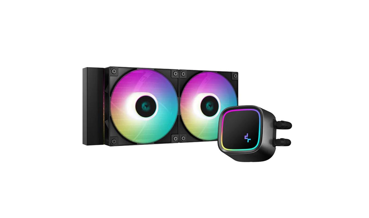 קירור נוזלי למעבד – DeepCool LE520 ARGB AIO 240mm – צבע שחור